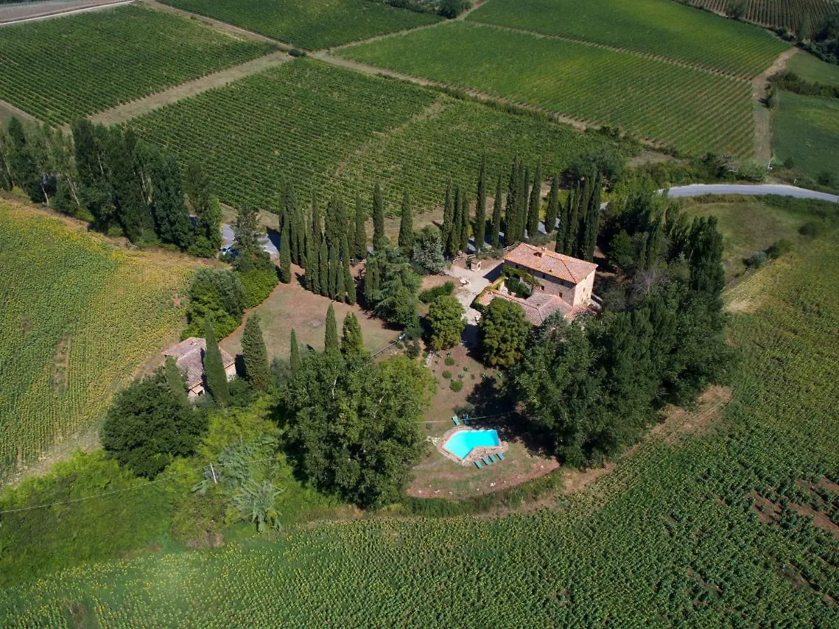 Vila Castello Di Bossi Castelnuovo Berardenga Farma